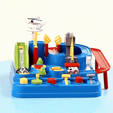 Racing Rail Car Model