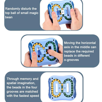 Rotating Magic Bean Cube