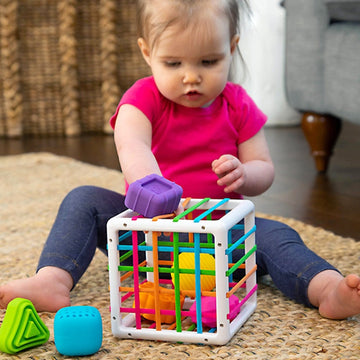 Rainbow Shape & Color Sorter Game